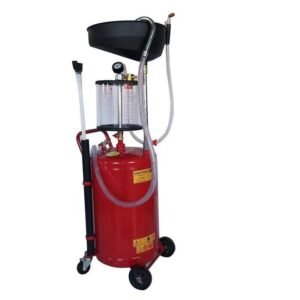 20 Gallon Waste Oil Drain Tank Portable Air Operated Oil Drainer